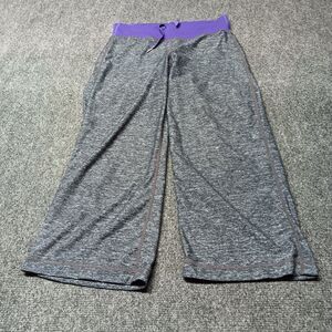 lululemon athletica Gray and Purple Leggings